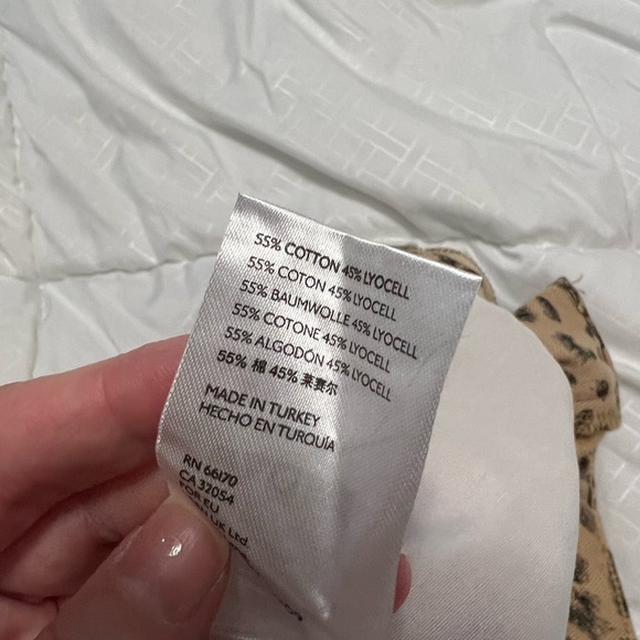 NWT free people leopard print high waisted shorts - Picture 5 of 8